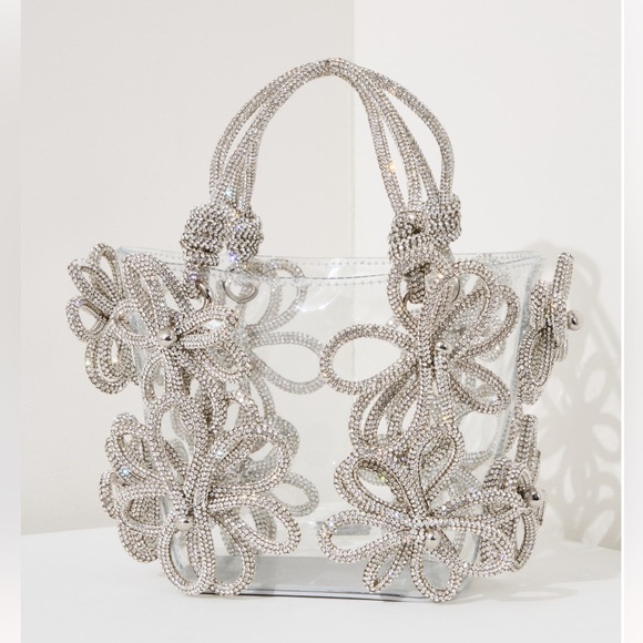 cult gaia Handbags - Cult Gaia Bloom Nano Top Handle Bag NWT